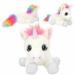 DEPESCHE Ylvi Plüsch Einhorn liegend 30cm