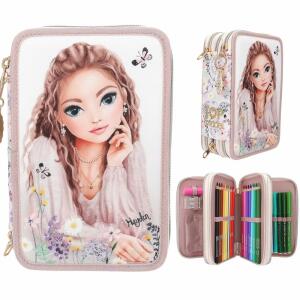 DEPESCHE TOPModel Federtasche 3fach SUMMER FEELING gefüllt