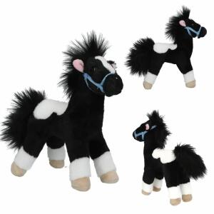 DEPESCHE Miss Melody Plüsch Pferd schwarz 18cm