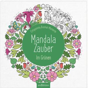 arsEdition Malbuch Mandala-Zauber Im Grünen