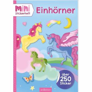 arsEdition MINI-Stickerheft Einhörner