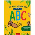 arsEdition Mitmachbuch Mit Affe, Bär und Reh lerne...