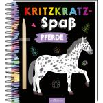 arsEdition Kratzbuch Kritzkratz-Spaß Pferde