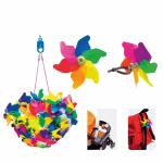 Windmühle Regenbogen ohne Stab Ø11cm mit...