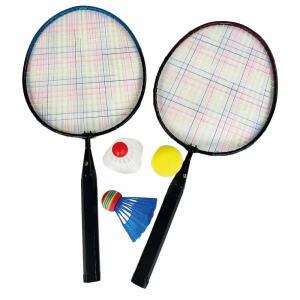 Kinderfederballspiel 5teilig schwarz