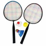 Kinderfederballspiel 5teilig schwarz