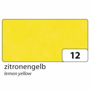 folia Transparentpapier Rolle gelb 70x100cm