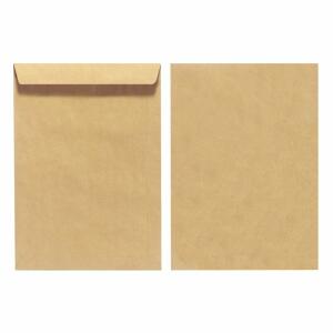 HLZ Versandtaschen B4 nk ohne Fenster , braun - 5er Pack