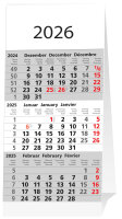 2026 ADINA Kleiner Dreimonatskalender ws mit...