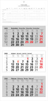 2026 ADINA Dreimonatskalender 70x33cm mit Tagesanzeiger...