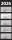 2026 ADINA Fünfmonatskalender schwarz 110x33cm Tagesanzeiger Blockform