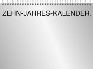 2026 Brunnen Zehnjahres-Kalender 2026-2035 A4 quer 297×210 mm