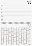 2026 Brunnen Zehnjahres-Kalender 2026-2035 A4 quer 297×210 mm