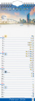 2026 Brunnen Mond-Kalender 155×428 mm