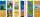 2026 Brunnen Streifenkalender 155×428 mm