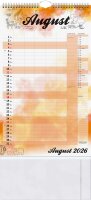 2026 Brunnen Familienkalender „Aquarell“...