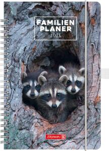 2026 Brunnen Buchkalender Familienplaner „Animal“ A5 Papier