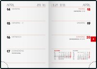 2026 Brunnen Taschenkalender 712 A7 sw