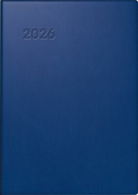 2026 Brunnen Taschenkalender 713 A7 dunkelblau