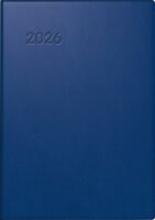 2026 Brunnen Taschenkalender 713 A7 dunkelblau