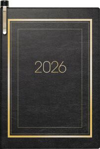 2026 Brunnen Taschenkalender 713 A7 sw