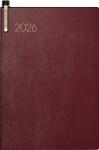 2026 Brunnen Taschenkalender 723 A7 bordeaux