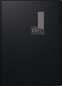2026 Brunnen Taschenkalender TimeCenter 728 A6 sw