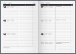 2026 Brunnen Taschenkalender TimeCenter 728 A6 sw