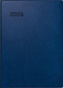 2026 Brunnen Taschenkalender 731 A6 dunkelblau