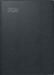 2026 Brunnen Taschenkalender 731 A6 Leder sw