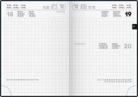 2026 Brunnen Taschenkalender 736 90 A6 sw