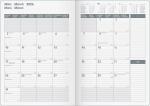 2026 Brunnen Buchkalender Premium 739 „SlimLine“ 170×240mm