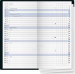 2026 Brunnen Taschenkalender 740 A6 dunkelblau