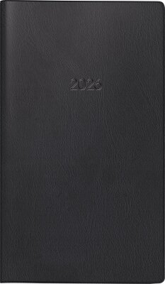 2026 Brunnen Taschenkalender 746 A6 sw