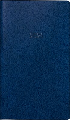 2026 Brunnen Taschenkalender 750 A6 blau