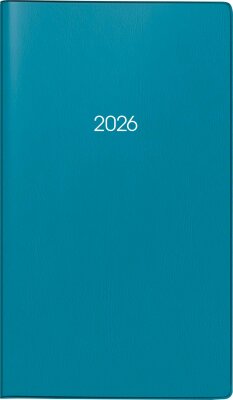 2026 Brunnen Taschenkalender 753 A6 petrol