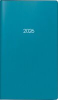 2026 Brunnen Taschenkalender 753 A6 petrol