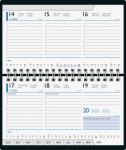 2026 Brunnen Taschenkalender 755 A6 quer Leder sw