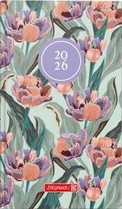 2026 Brunnen Taschenkalender 756 „Botanical“ A6 Papier