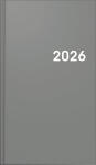 2026 Brunnen Taschenkalender 756 A6 grau