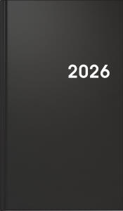 2026 Brunnen Taschenkalender 756 A6 sw