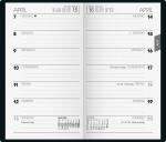 2026 Brunnen Taschenkalender 758 A6 dunkelblau