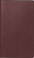 2026 Brunnen Taschenkalender 758 A6 bordeaux