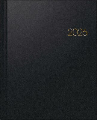 2026 Brunnen Buchkalender Manager Wt 7 210×260 mm sw