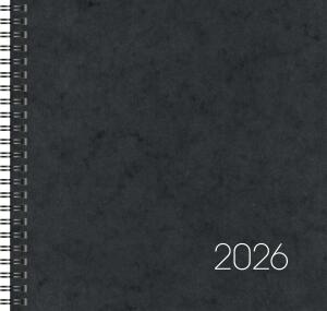 2026 Brunnen Buchkalender 766 210×205 mm sw