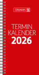 2026 Brunnen Vormerkbuch 780 100×207 mm rot