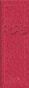 2026 Brunnen Vormerkbuch 782 108×297 mm rot