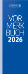 2026 Brunnen Vormerkbuch 784 108×297 mm Papier blau