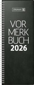 2026 Brunnen Vormerkbuch 784 108×297 mm sw