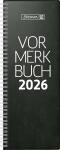 2026 Brunnen Vormerkbuch 784 108×297 mm sw